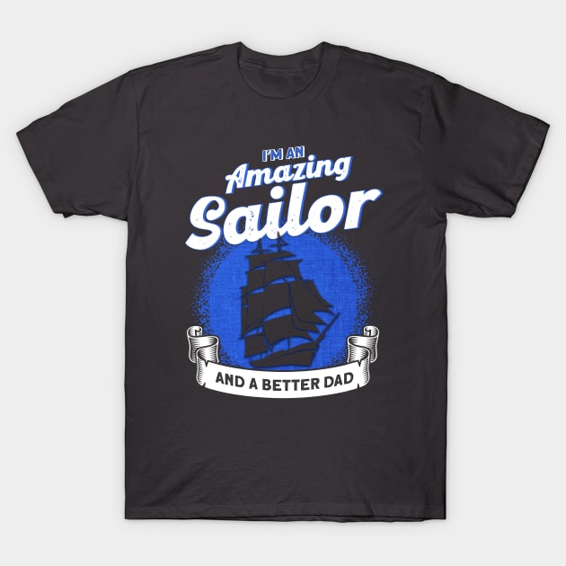 Sailboat Captain Sailing T-Shirt by Toeffishirts